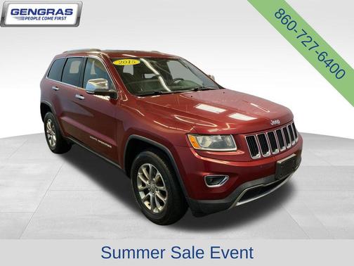 Deep Cherry Red Crystal Pearlcoat 2015 Jeep Grand Cherokee Limited