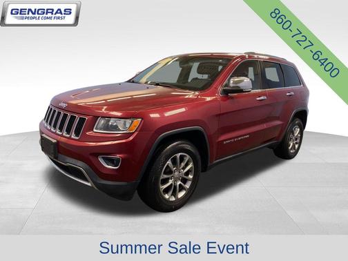 Deep Cherry Red Crystal Pearlcoat 2015 Jeep Grand Cherokee Limited