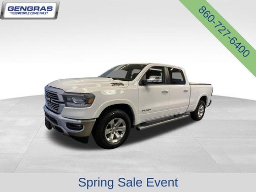 Bright White Clearcoat 2022 RAM 1500 Laramie