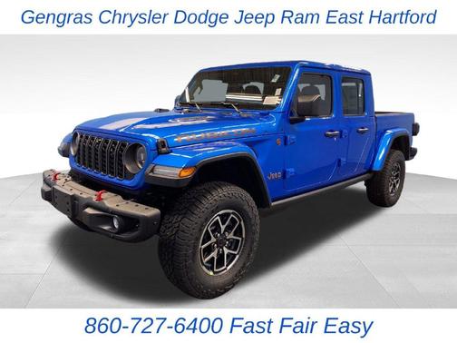 Hydro Blue Pearlcoat 2026 Jeep Gladiator Rubicon
