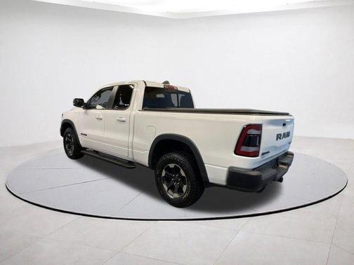 Bright White Clearcoat 2019 RAM 1500 Rebel