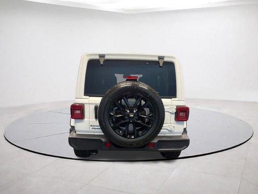 Bright White Clearcoat 2025 Jeep Wrangler 4xe Sahara