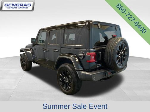 Black Clearcoat 2025 Jeep Wrangler 4xe Sahara