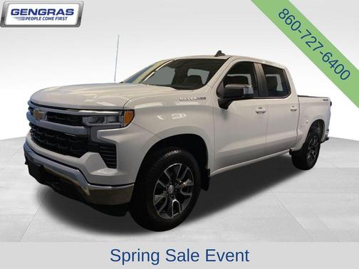 Summit White 2024 Chevrolet Silverado 1500 LT