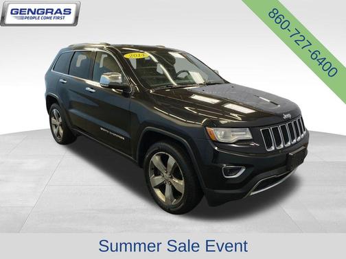 Brilliant Black Crystal Pearlcoat 2014 Jeep Grand Cherokee Limited