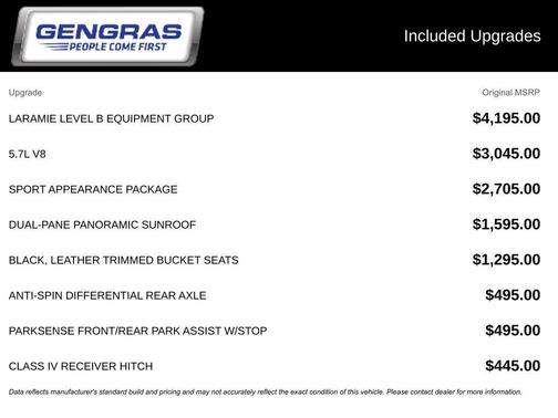 Bright White Clearcoat 2023 RAM 1500 Laramie