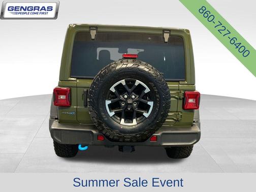 Sarge Green Clearcoat 2024 Jeep Wrangler 4xe Rubicon