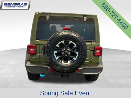 Sarge Green Clearcoat 2024 Jeep Wrangler 4xe Rubicon