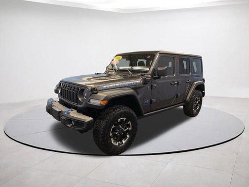 Granite Crystal Clearcoat Metallic 2025 Jeep Wrangler 4xe Rubicon