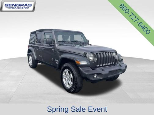 Granite Crystal Clearcoat Metallic 2018 Jeep Wrangler Unlimited Sport