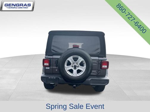 Granite Crystal Clearcoat Metallic 2018 Jeep Wrangler Unlimited Sport