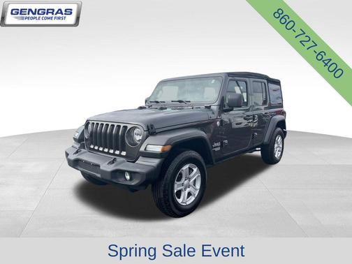 Granite Crystal Clearcoat Metallic 2018 Jeep Wrangler Unlimited Sport