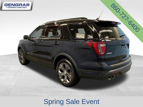 Shadow Black 2018 Ford Explorer sport