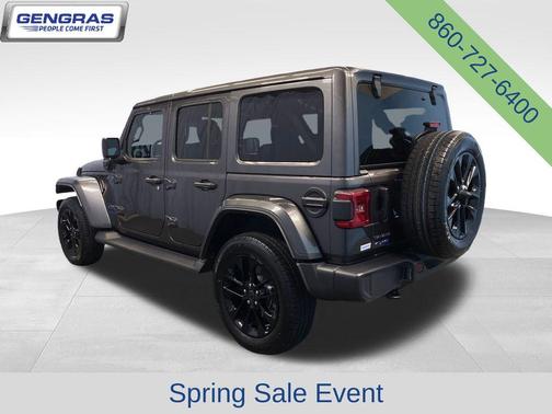 Granite Crystal Clearcoat Metallic 2025 Jeep Wrangler 4xe Sahara