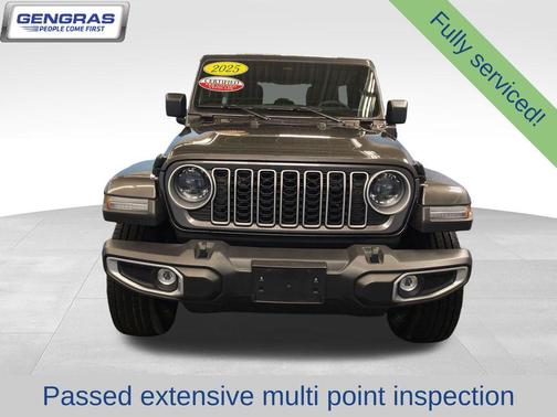 Granite Crystal Clearcoat Metallic 2025 Jeep Wrangler 4xe Sahara