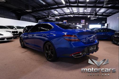 Mallorca Blue Metallic 2022 Genesis G70 3.3T RWD