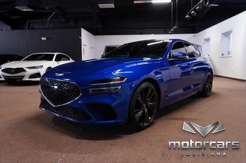 Mallorca Blue Metallic 2022 Genesis G70 3.3T RWD