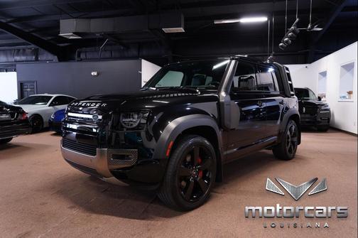 Santorini Black Metallic 2021 Land Rover Defender 110 X