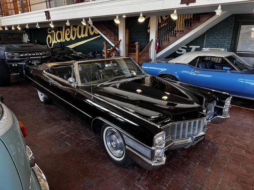 BLACK 1965 Cadillac DeVille Base
