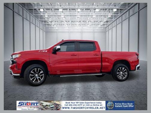Red 2022 Chevrolet Silverado 1500 LT