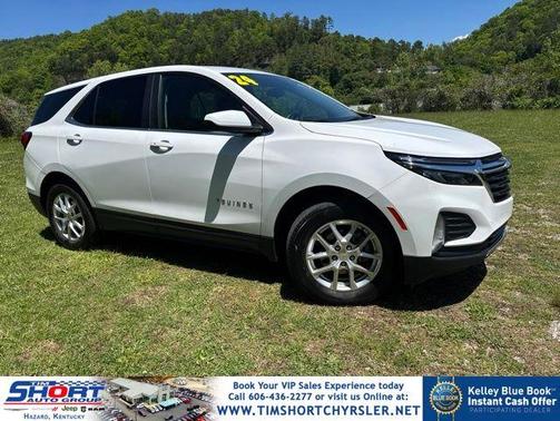 Summit White 2024 Chevrolet Equinox LT