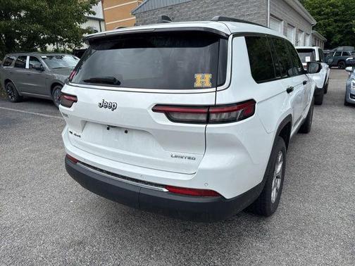 Bright White Clearcoat 2021 Jeep Grand Cherokee L Limited