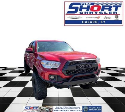Barcelona Red Metallic 2022 Toyota Tacoma SR