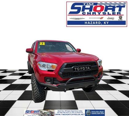 Barcelona Red Metallic 2022 Toyota Tacoma SR