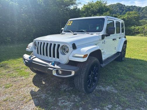 Bright White Clearcoat 2022 Jeep Wrangler Unlimited 4xe Sahara