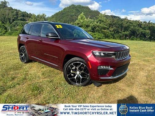 Velvet Red Pearlcoat 2023 Jeep Grand Cherokee Summit