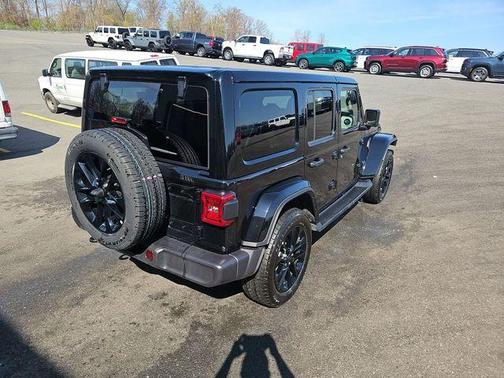 Black Clearcoat 2025 Jeep Wrangler 4xe Sahara