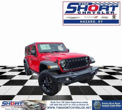 Firecracker Red Clearcoat 2026 Jeep Wrangler Sport
