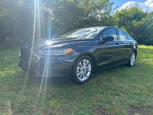 Blue Metallic 2020 Ford Fusion SE