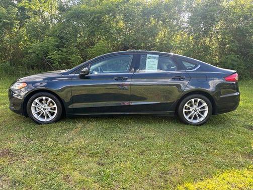 Blue Metallic 2020 Ford Fusion SE