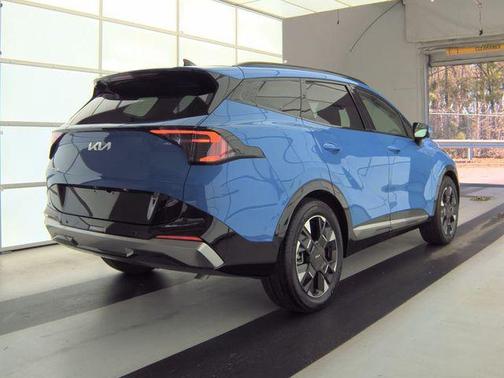 Blue 2026 Kia Sportage SX-Prestige