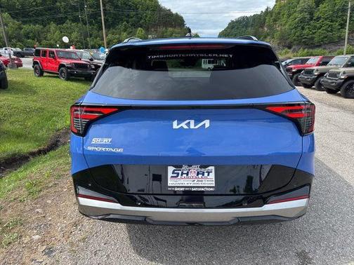 Blue 2026 Kia Sportage SX-Prestige