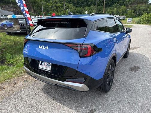 Blue 2026 Kia Sportage SX-Prestige