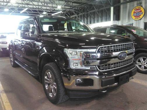 Red 2019 Ford F-150 Lariat