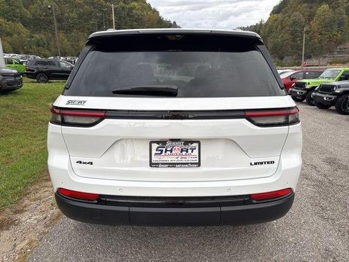 Bright White Clearcoat 2025 Jeep Grand Cherokee Limited