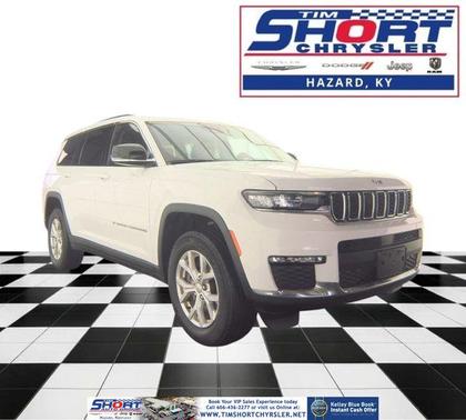 Bright White Clearcoat 2023 Jeep Grand Cherokee L Limited