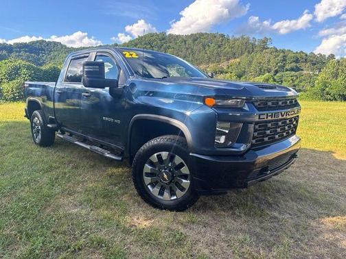 Northsky Blue Metallic 2022 Chevrolet Silverado 2500 Custom