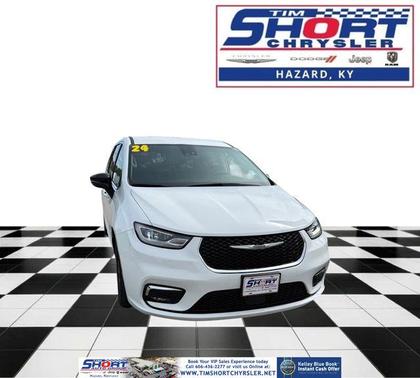 Bright White Clearcoat 2024 Chrysler Pacifica Touring-L