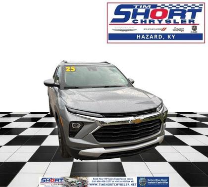 Sterling Gray Metallic 2025 Chevrolet Trailblazer LT