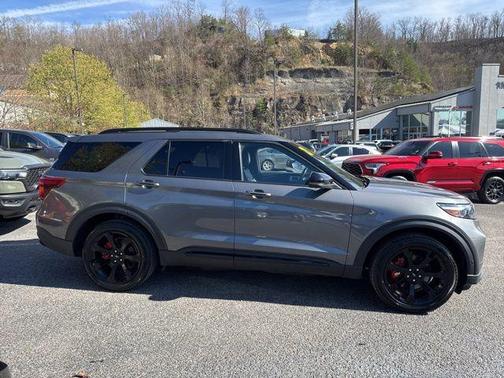 Gray 2021 Ford Explorer ST