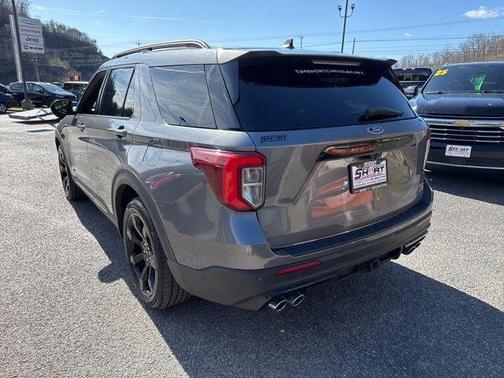 Gray 2021 Ford Explorer ST