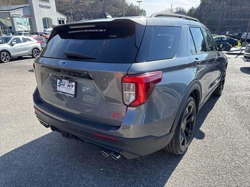 Gray 2021 Ford Explorer ST