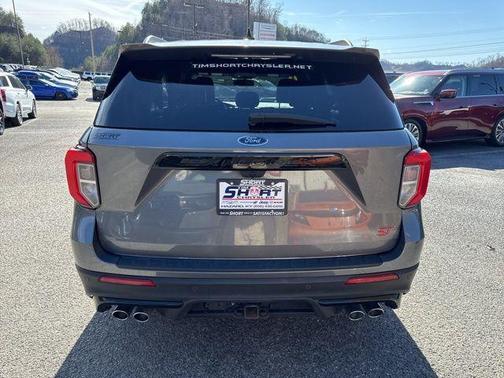 Gray 2021 Ford Explorer ST
