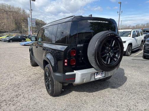 Santorini Black 2025 Land Rover Defender P300