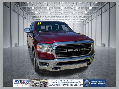 Delmonico Red Pearlcoat 2021 RAM 1500 Big Horn