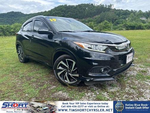 Crystal Black Pearl 2019 Honda HR-V Sport